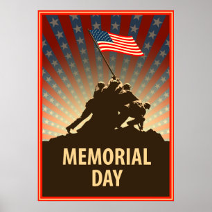 Póster Memorial Day