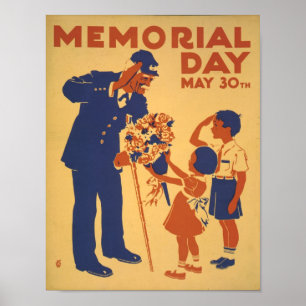 Póster Memorial Day
