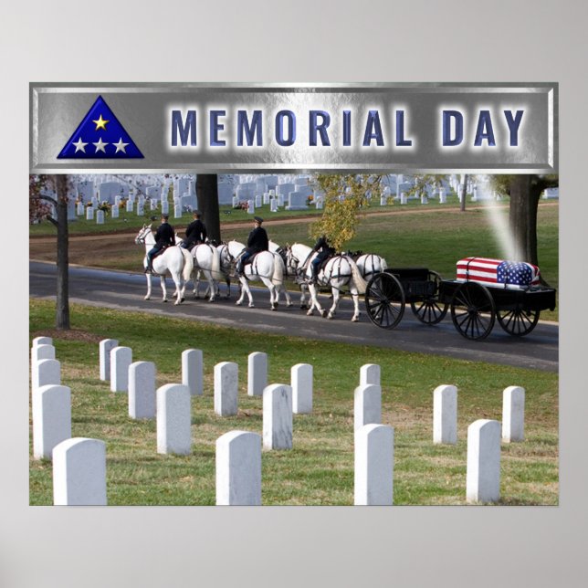 Poster Memorial Day Lembrança (Frente)