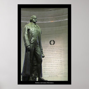Póster Memorial de Thomas Jefferson