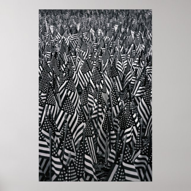 Póster memorial do dia dos veteranos (Frente)