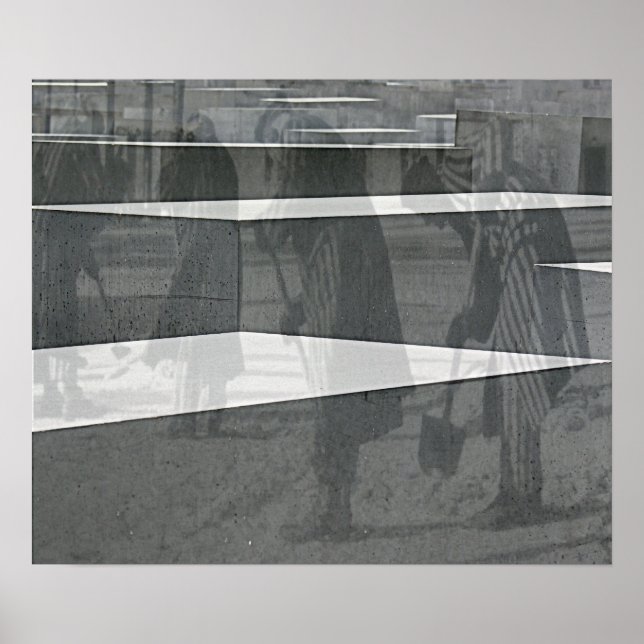 Póster Memorial do Holocausto (Denkmal), Berlim (j2mer1) (Frente)