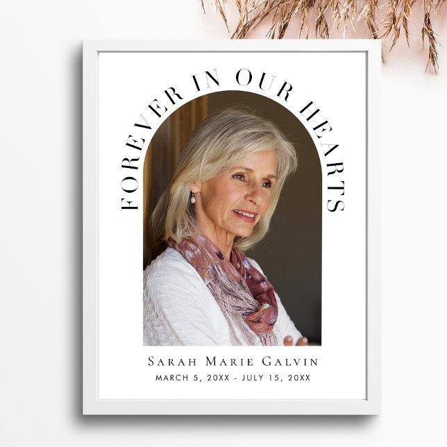 Poster Memorial Fotográfico do Funeral para Sempre (Criador carregado)