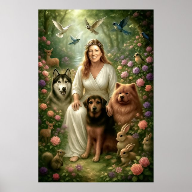 Poster Memorial Karen Ann Baker-Taylor (Frente)