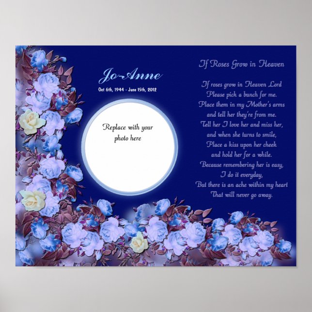 Póster Memorial - Mãe - Rosas IF cresceram no Poema do Cé (Frente)