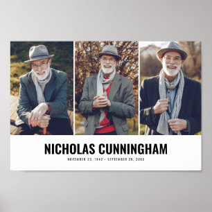 Poster Memorial Modern Três Foto