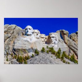 Poster Memorial Nacional do Monte Rushmore