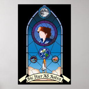 Poster Memorial Sally Ride