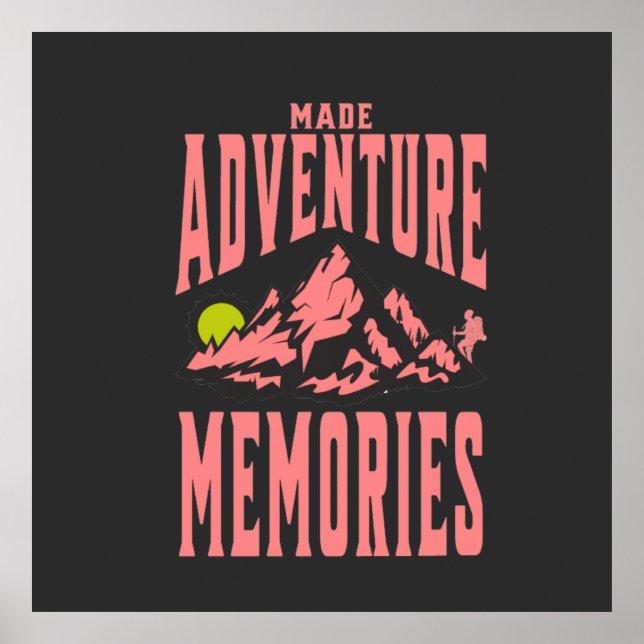 Poster Memórias de Aventura (Frente)