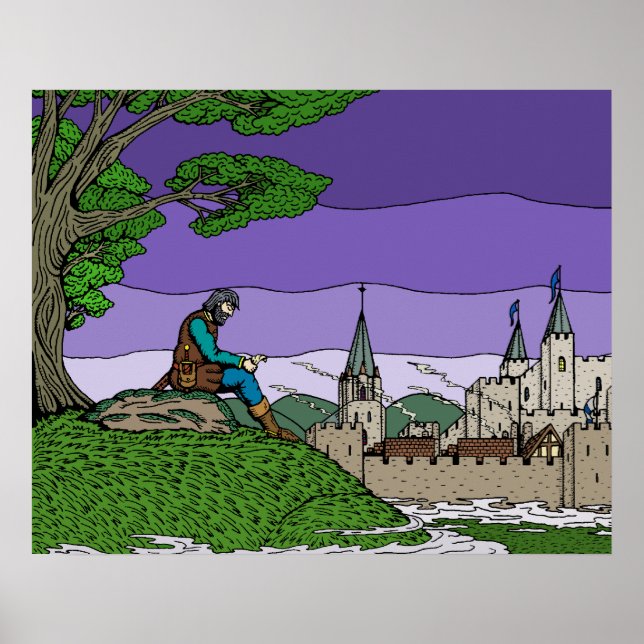 Poster Memórias de Camelot (Frente)