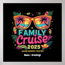 Poster Memórias do Fazer do Family Cruise 2025 Juntas