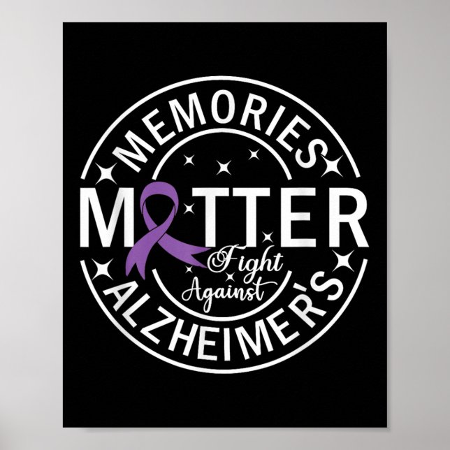 Poster Memórias lutam contra Heimers (Frente)