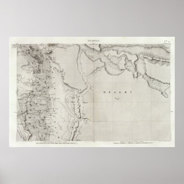 Póster Memphis, Egito (Frente)