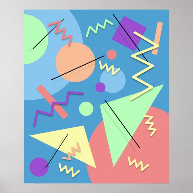 Póster Memphis No. 4 (Frente)