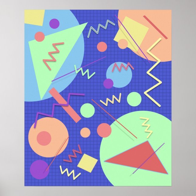 Póster Memphis No. 42 (Frente)