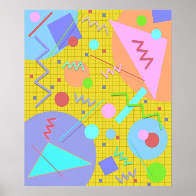 Póster Memphis No. 43 (Frente)