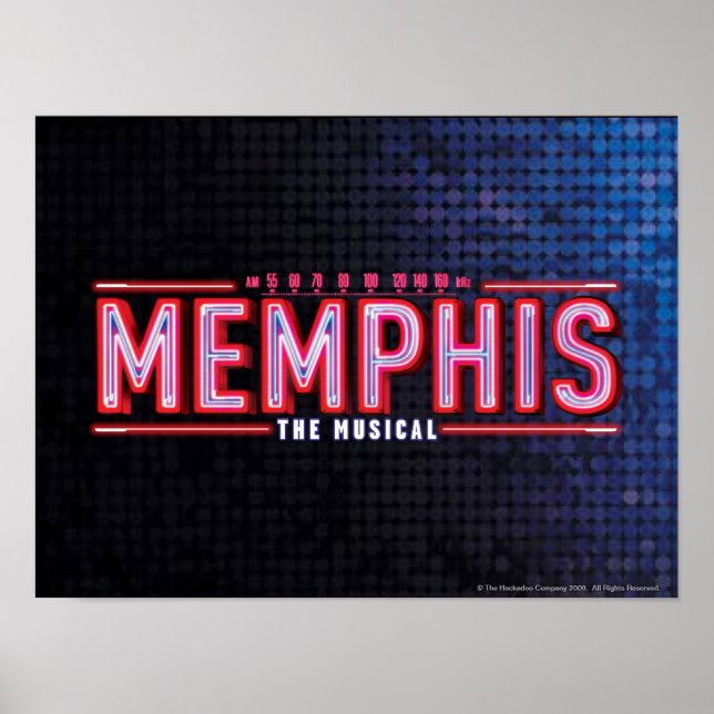 Póster MEMPHIS - O Logotipo Musical (Frente)