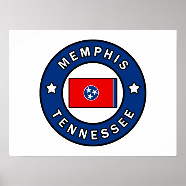 Poster Memphis Tennessee (Frente)