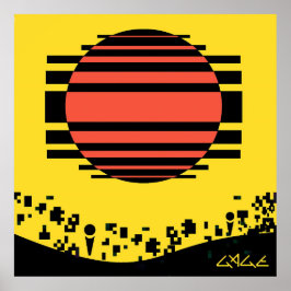 Poster Memphis Tossed Bits