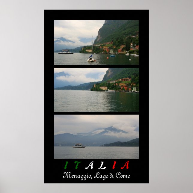 Póster Menaggio (Frente)