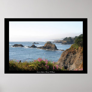 Póster Mendocino Califórnia #1