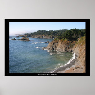 Póster Mendocino Califórnia #2