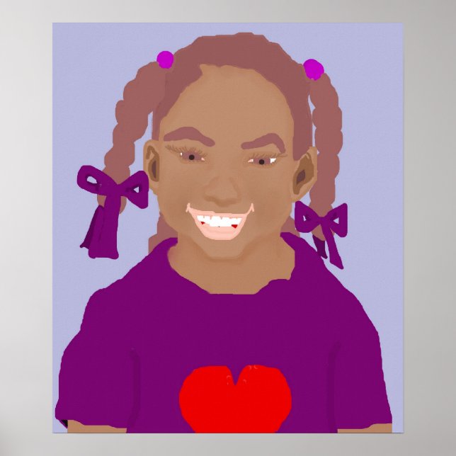 Poster Menina (Frente)