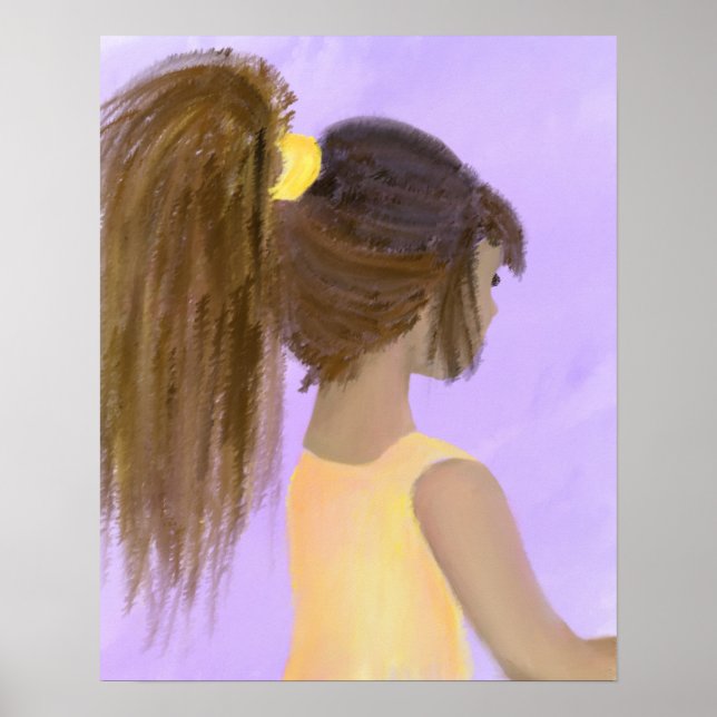 Poster Menina  (Frente)