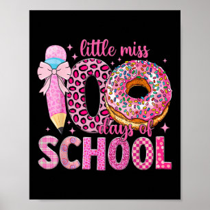 Poster Menina 100 Dias Meninas Mais Inteligentes Rosquinh