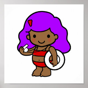 Póster Menina 1 do Lifeguard