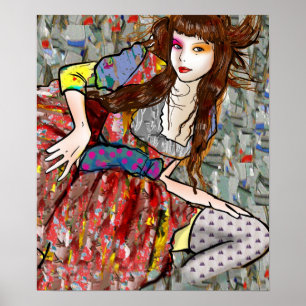 Póster Menina aciganada