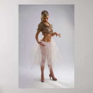 Póster Menina atrativa