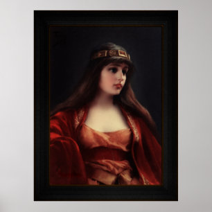 Poster Menina beduína de Luis Ricardo Falero