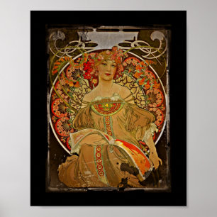 Póster Menina c1897 de Champagne