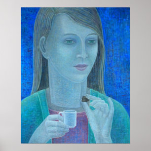 Poster Menina com chocolate 2011