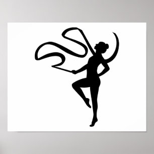 Poster Menina da ginástica