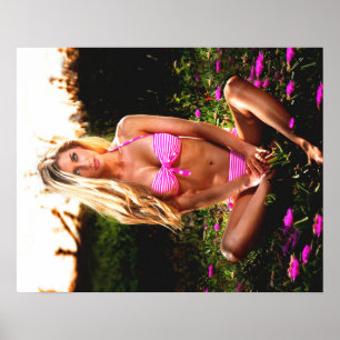 Poster Menina da praia