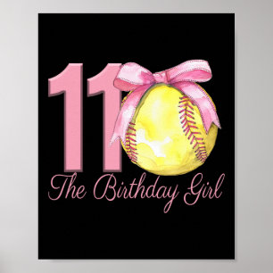 Poster Menina de 11 anos de idade Softll Team Coquette La