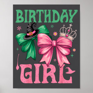 Poster Menina de Aniversário Nk e Bruxa de Aniversário Ve