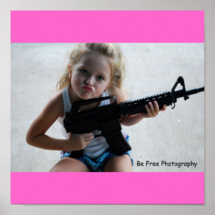 Poster Menina de Badass