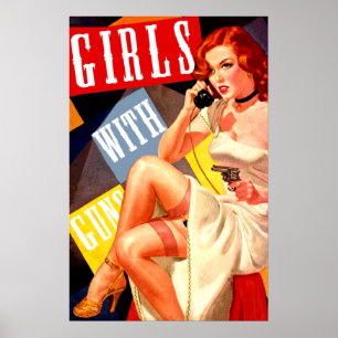 Póster Menina de chamada
