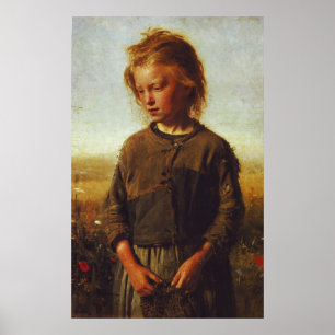 Póster Menina de Fisher, 1874