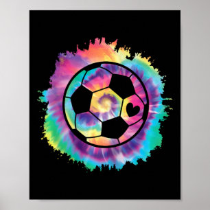 Poster Menina de futebol fofa Jogadora de futebol Amante 