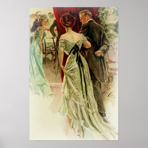 Póster Menina de Harrison Fisher quando o homem se casar