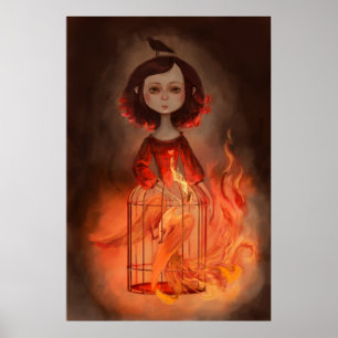 Póster Menina de Phenix