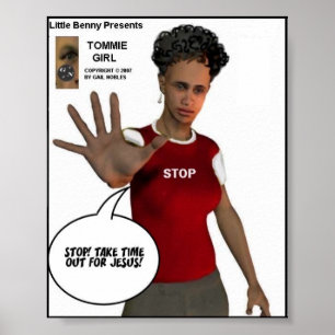 Póster Menina de Tommie