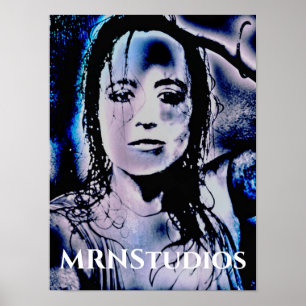 Poster Menina digital