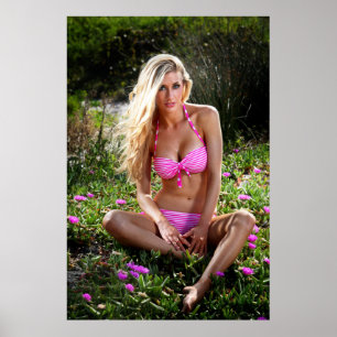 Poster Menina do biquini