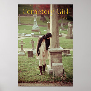 Póster Menina do cemitério