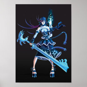 Póster Menina do pirata do Anime